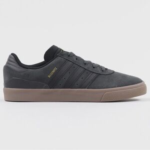 Adidas Skateboarding Busenitz Men's Grey, Black, and Brown Sneakers